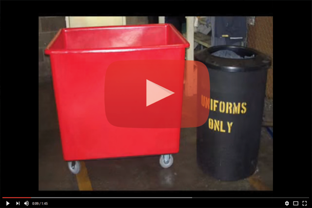 Rotomolded Laundry Carts, Rotational Molding Laundry Carts