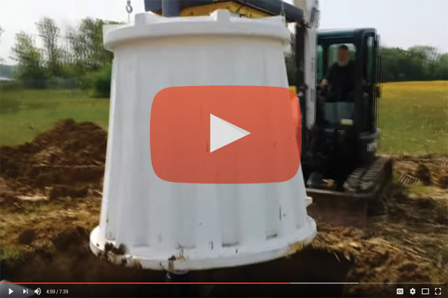 Rotationally Molded Storm Shelter Install, Rotationally Moulded Tornado Shelter Install